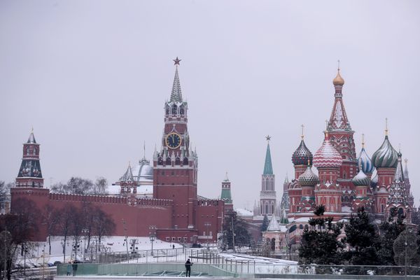 Снег в Москве