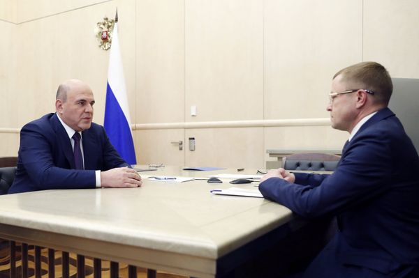 Премьер-министр РФ М. Мишустин встретился с президентом Опоры России А. Калининым