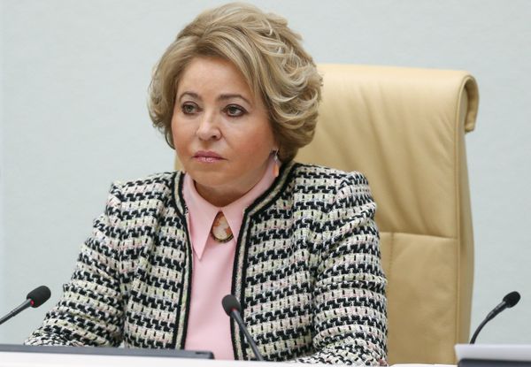 Председатель Совета Федерации РФ Валентина Матвиенко