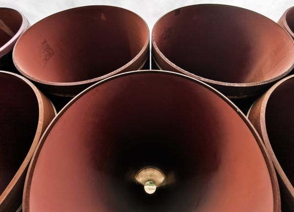 Строительство газопровода Северный поток-2 в Германии
