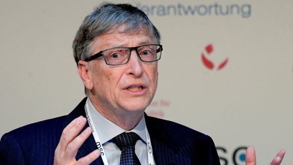 Бывший генеральный директор Microsoft Билл Гейтс на 53-й Мюнхенской конференции по безопасности