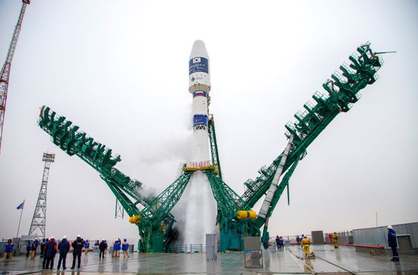 Пуск РН Союз-2.1а с разгонным блоком Фрегат