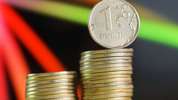 Монеты номиналом один рубль