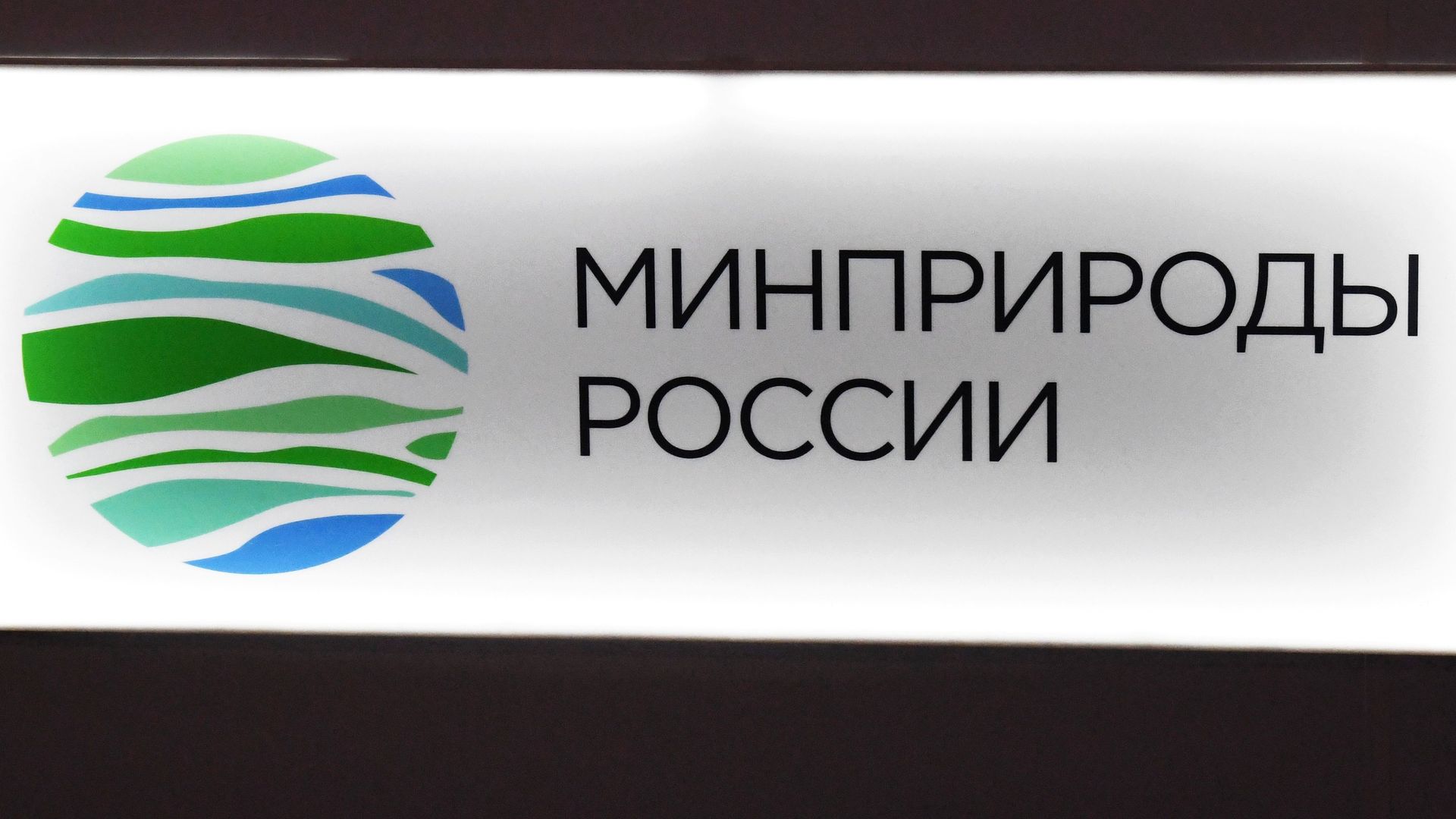 Логотип Министерства природных ресурсов и экологии Российской Федерации. Минприроды РФ - ПРАЙМ, 1920, 16.08.2022