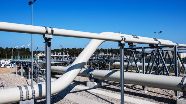 Строительство газопровода Северный поток-2 в Германии