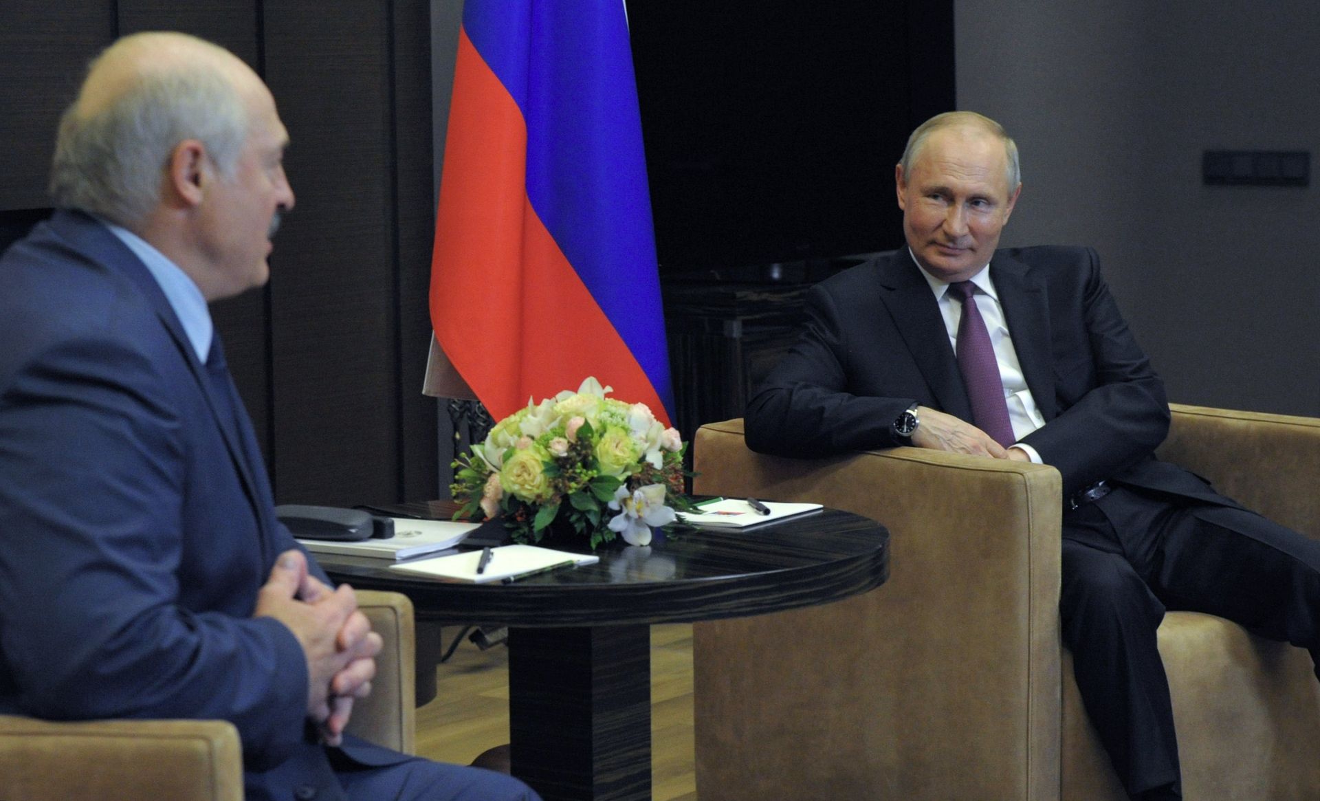  Президент РФ В. Путин встретился с президентом Белоруссии А. Лукашенко - ПРАЙМ, 1920, 01.07.2021