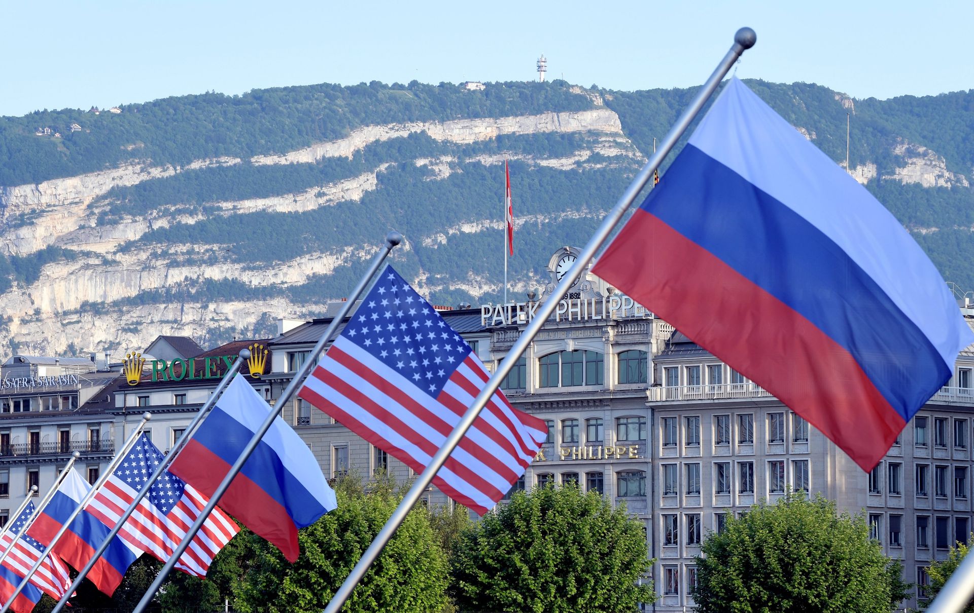 Женева в преддверии саммита президента России В. Путина и президента США Дж. Байдена - ПРАЙМ, 1920, 09.01.2022