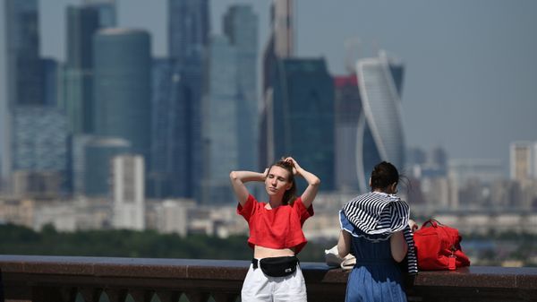 Жара в Москве