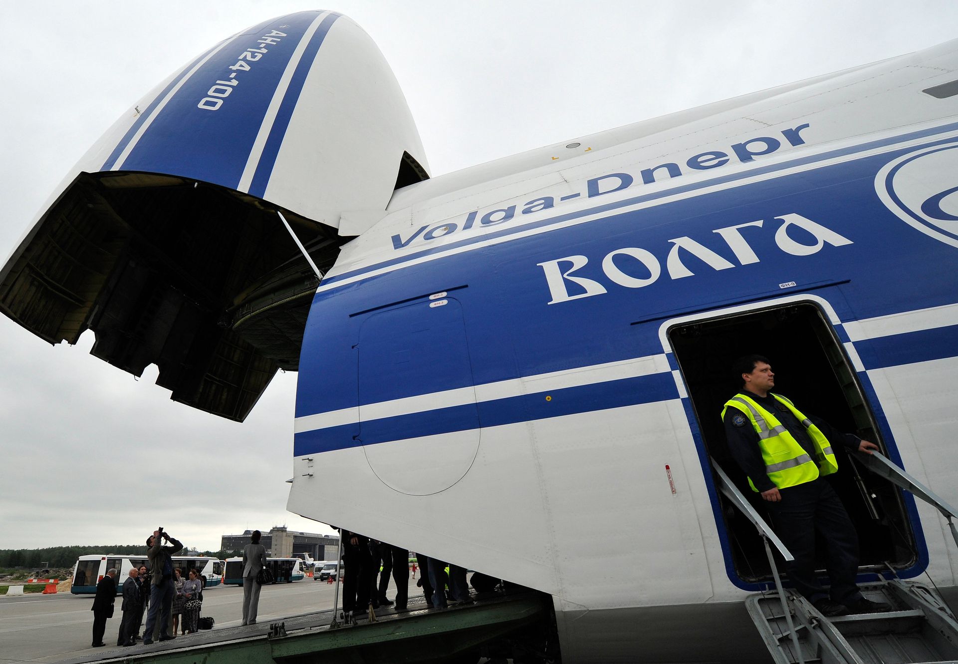 Презентация самолетов компаний Волга-Днепр и AirBridgeCargо - ПРАЙМ, 1920, 29.08.2023