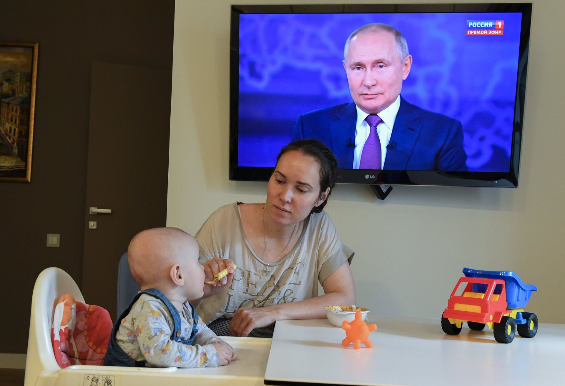 Прямая линия с президентом РФ Владимиром Путиным - ПРАЙМ, 1920, 30.06.2021