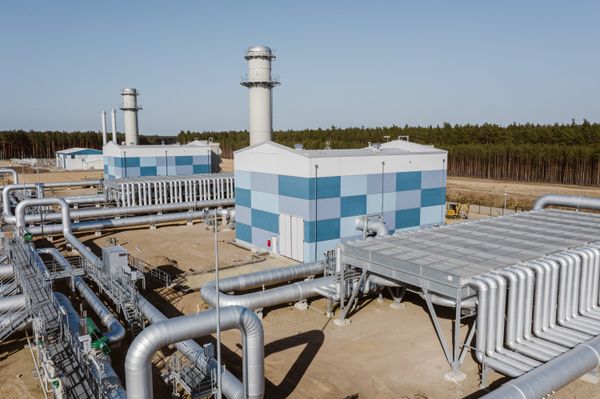 Строительство газопровода Северный поток-2 в Германии