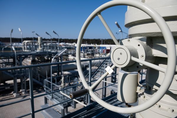 Строительство газопровода Северный поток-2 в Германии