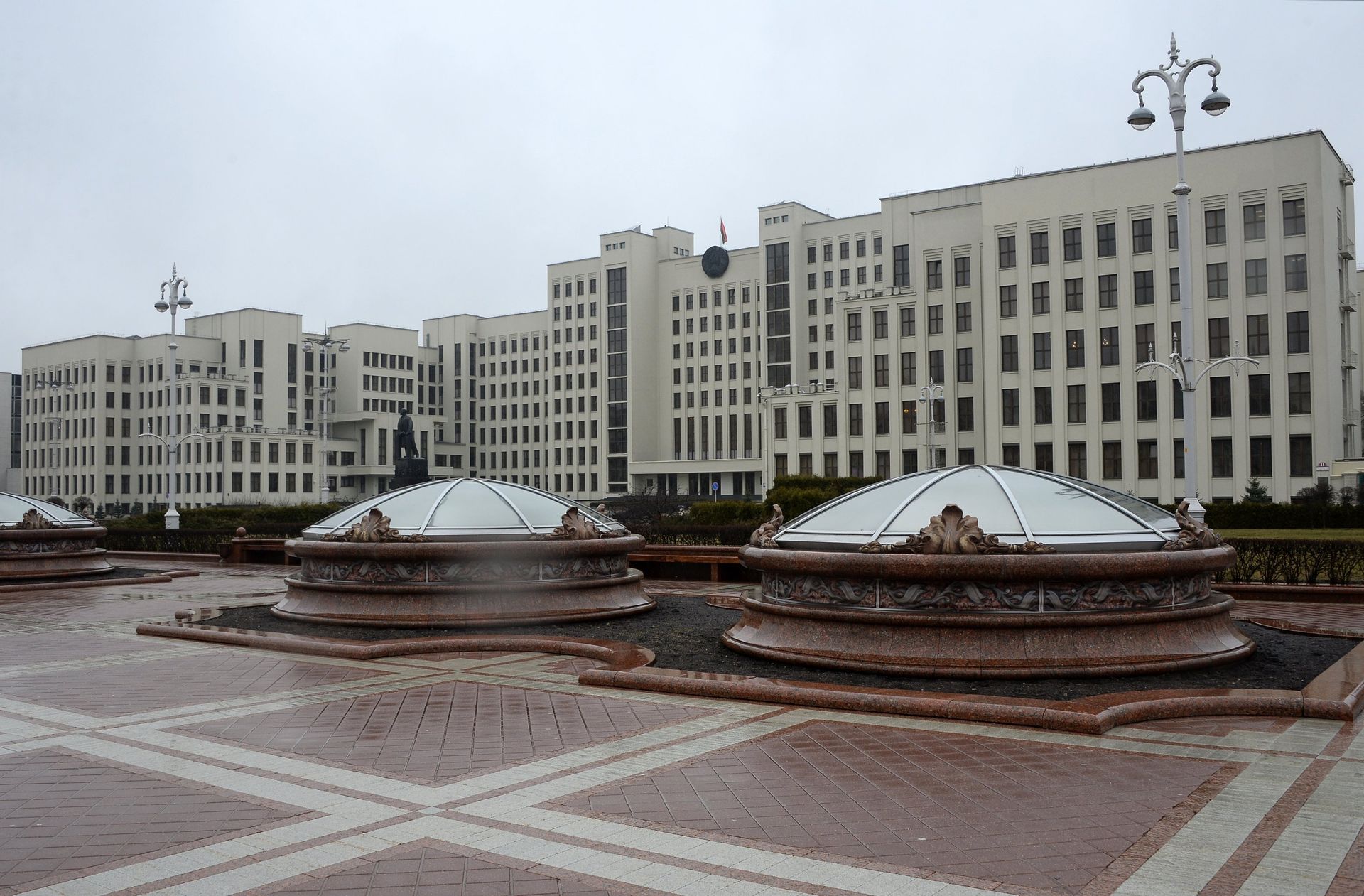 Дом правительства в Минске - ПРАЙМ, 1920, 12.10.2021