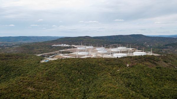Нефтехранилище Каспийского трубопроводного консорциума (КТК-Р).