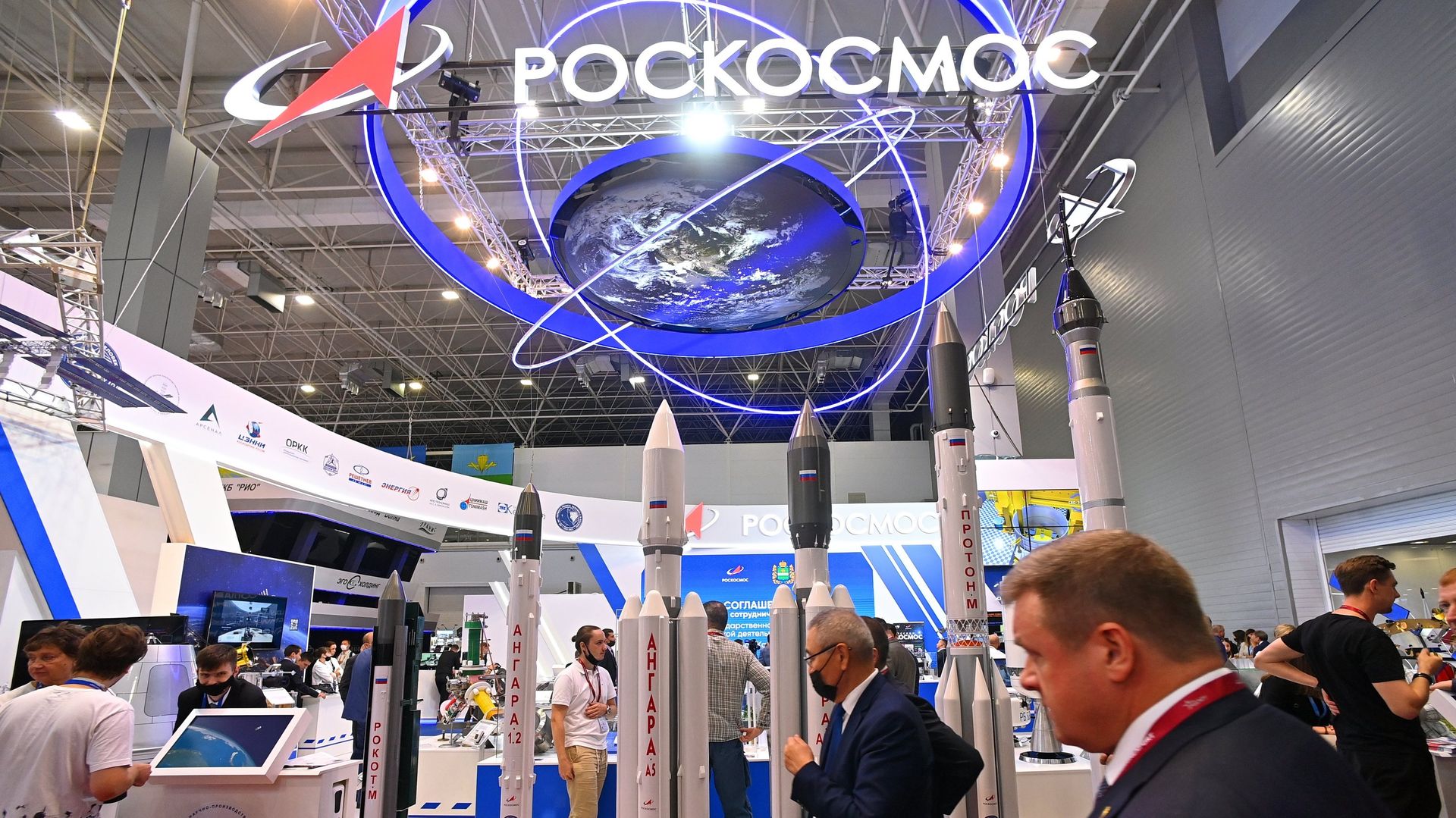 Стенд госкорпорации Роскосмос на форуме Армия-2021 - ПРАЙМ, 1920, 22.02.2023