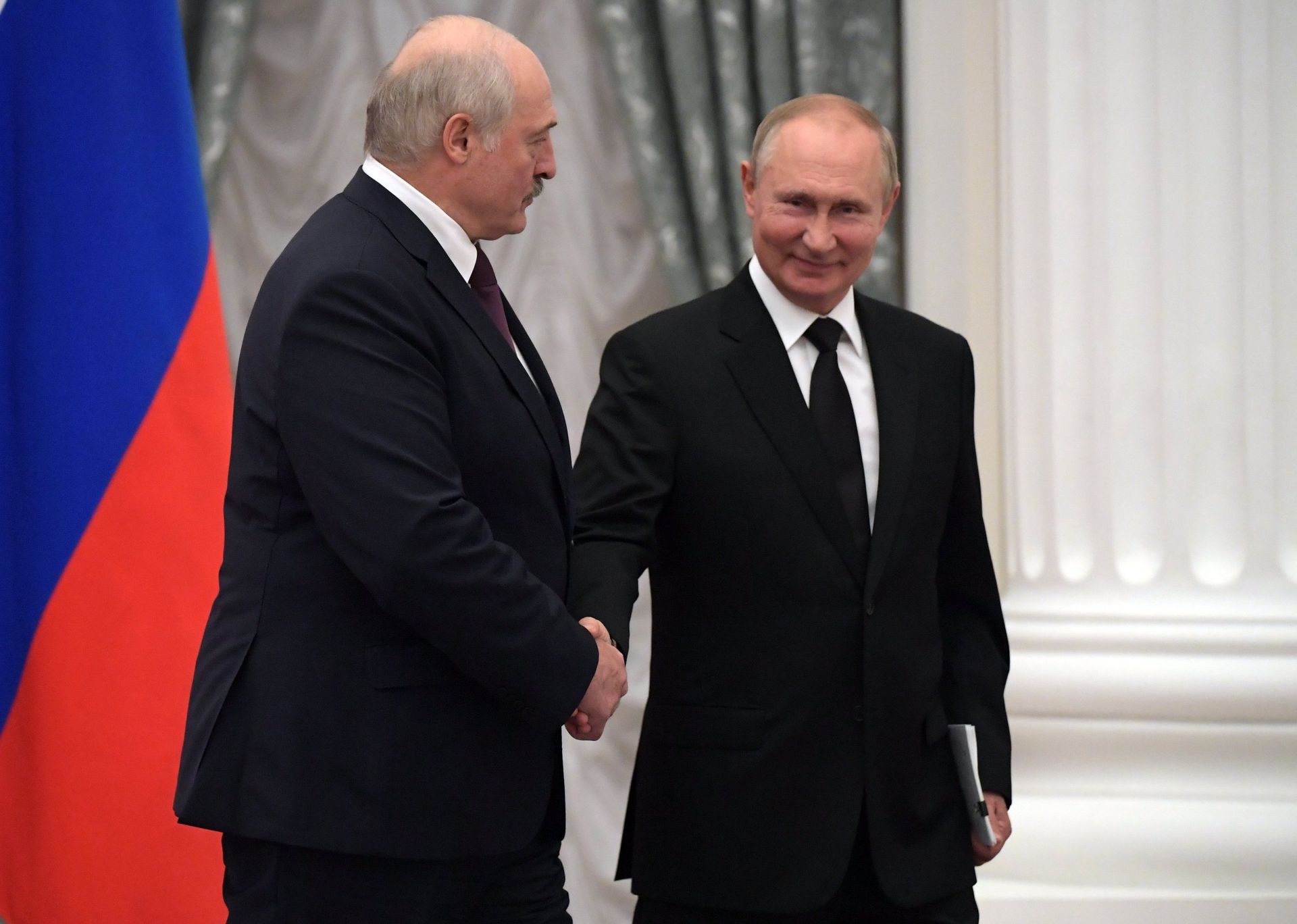 Переговоры президента РФ В. Путина с президентом Белоруссии А. Лукашенко - ПРАЙМ, 1920, 09.09.2021
