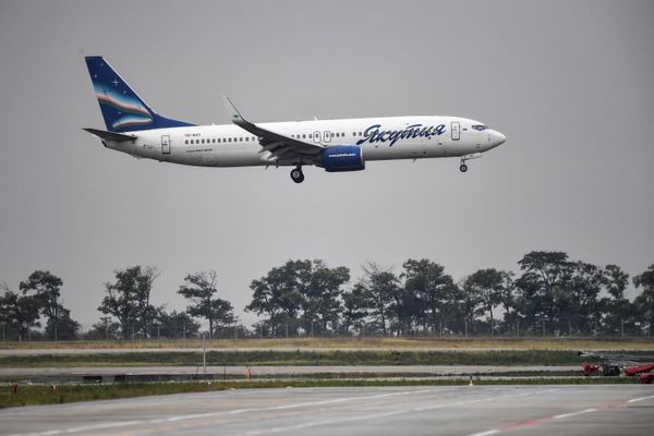 Самолет Boeing 737-800 авиакомпании Якутия Самолет Boeing 737-800 авиакомпании Якутия