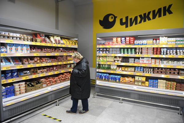 Открытие первого жесткого дискаунтера Чижик в Москве
