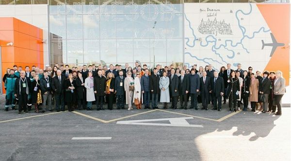 Открытие аэропорта в Тобольске