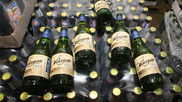 Продажа пива в регионах России.