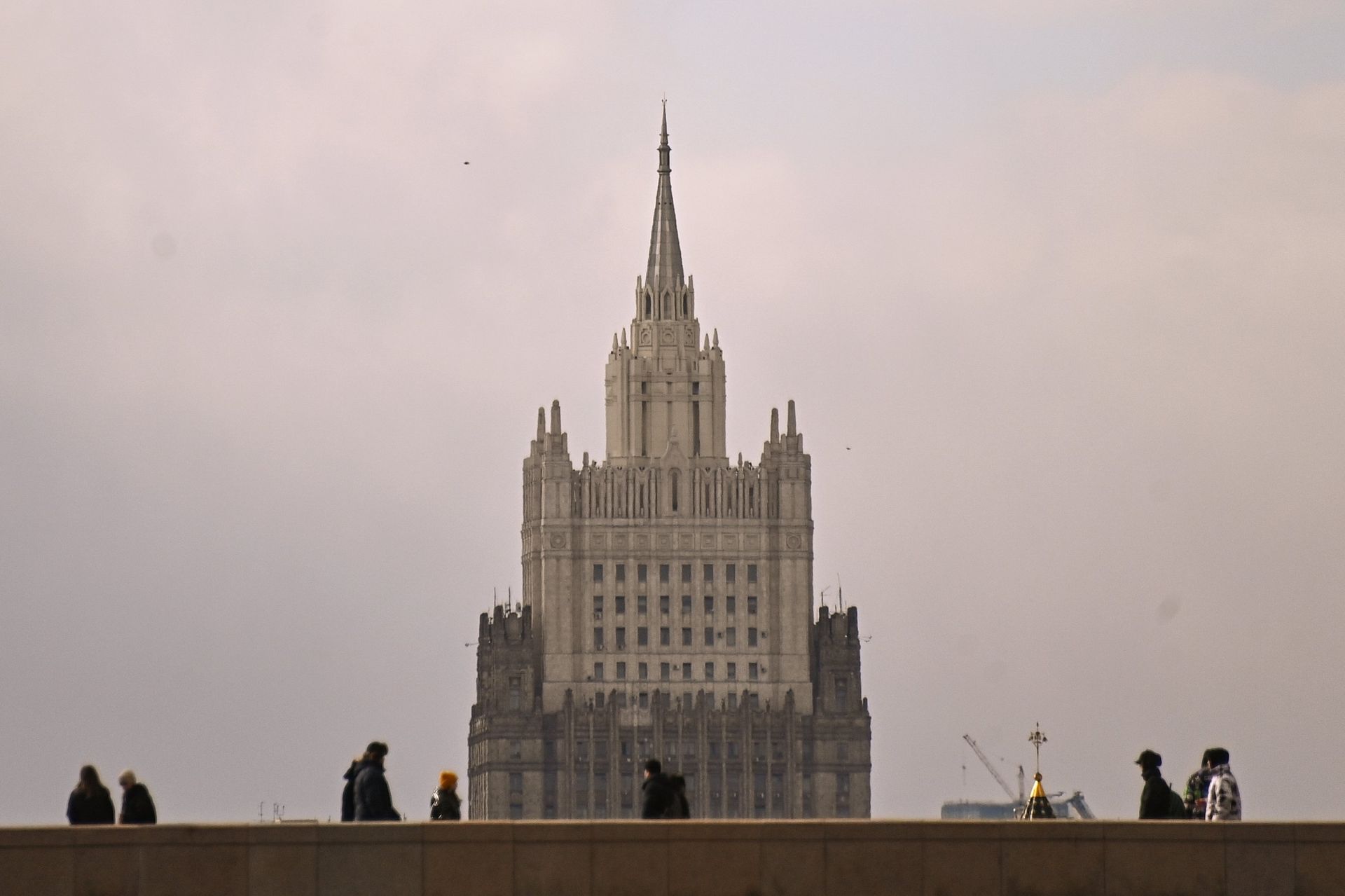Здание Министерства иностранных дел РФ - ПРАЙМ, 1920, 05.04.2023