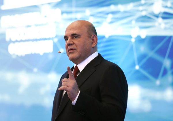 Премьер-министр РФ М. Мишустин.