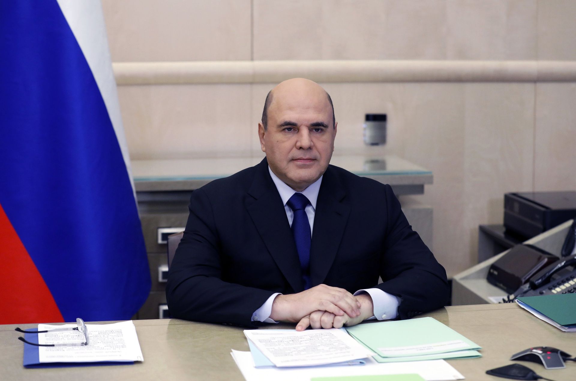 Премьер-министр РФ М. Мишустин провел совещание с вице-премьерами РФ - ПРАЙМ, 1920, 02.06.2022