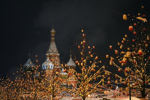 Предновогодняя Москва