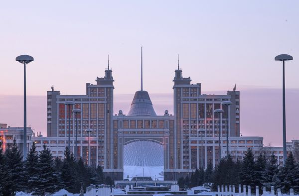 Здание АО Национальная компания КазМунайГаз в Астане
