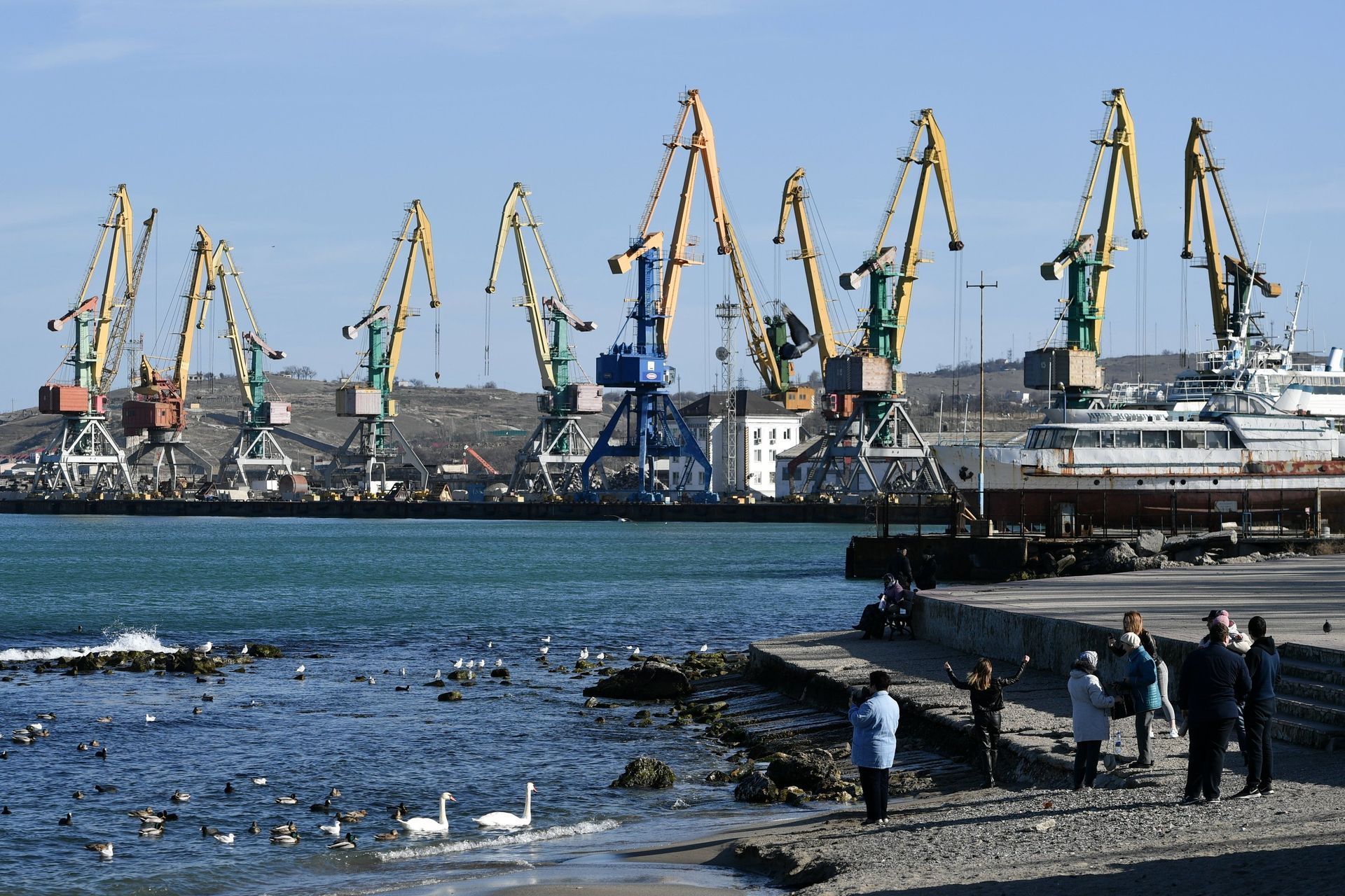 Феодосийский морской торговый порт - ПРАЙМ, 1920, 03.03.2022