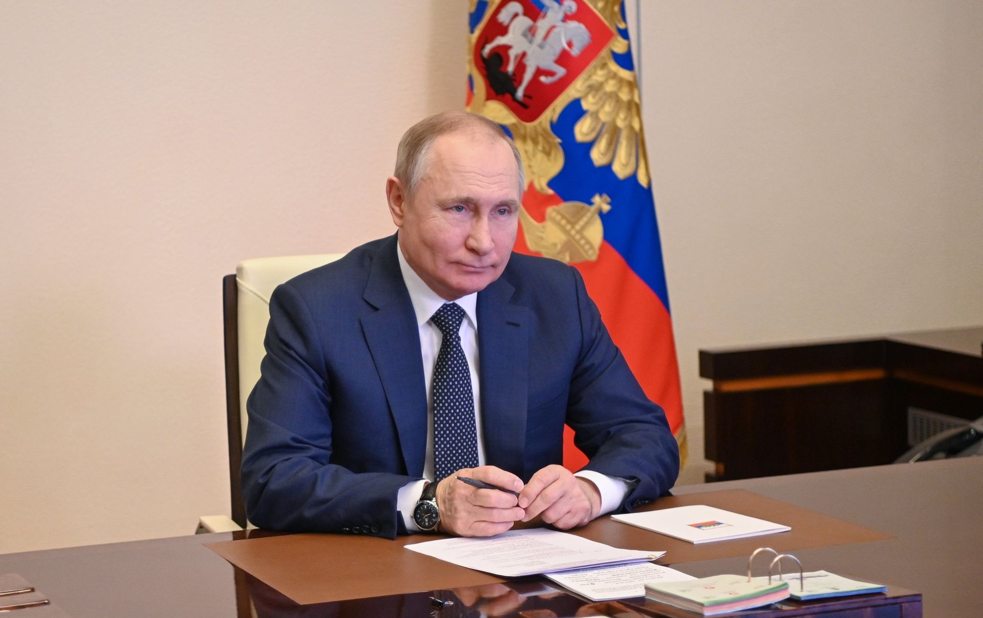 Президент РФ В. Путин - ПРАЙМ, 1920, 13.04.2022