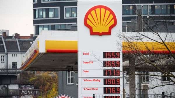 Автозаправочная станция Shell в Берлине