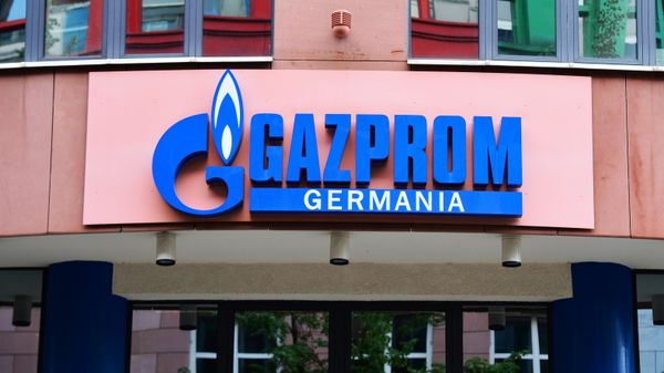 Офис российской транснациональной энергетической компании Газпром'' в Берлине