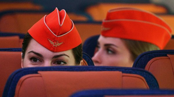 Презентация первого Airbus А350-900 авиакомпании Аэрофлот