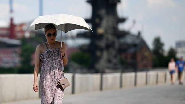 Жаркая погода в Москве 