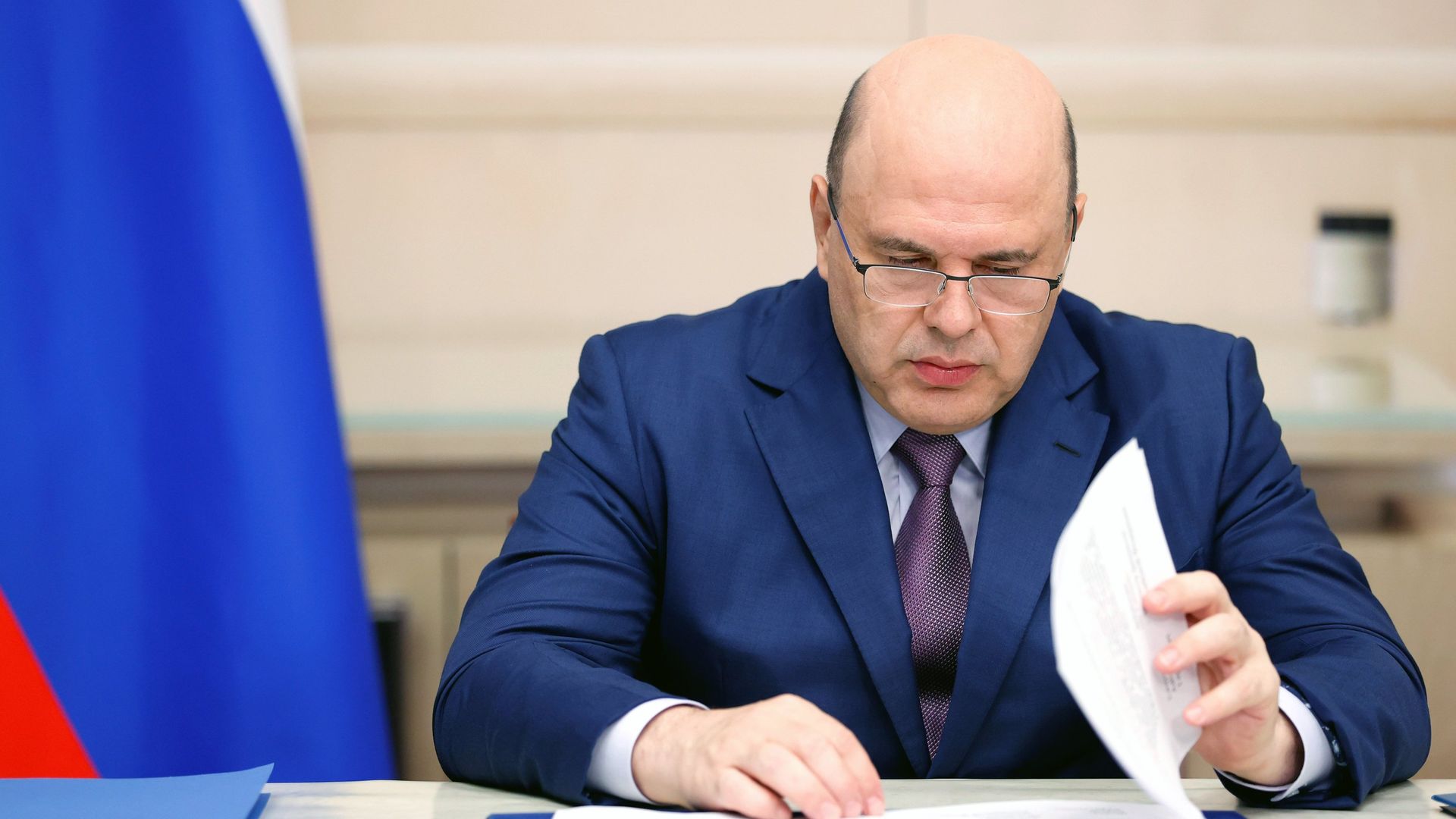 Премьер-министр РФ М. Мишустин провел заседание правительства РФ - ПРАЙМ, 1920, 04.08.2022