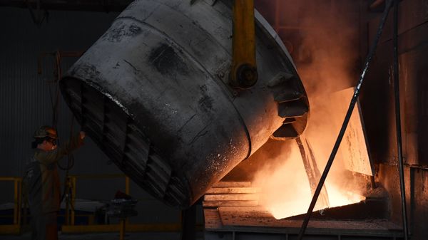 Красноярский алюминиевый завод компании Русал