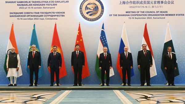 Президент РФ В. Путин принял участие в саммите ШОС