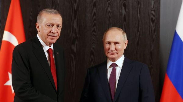 Президент РФ В. Путин на саммите ШОС