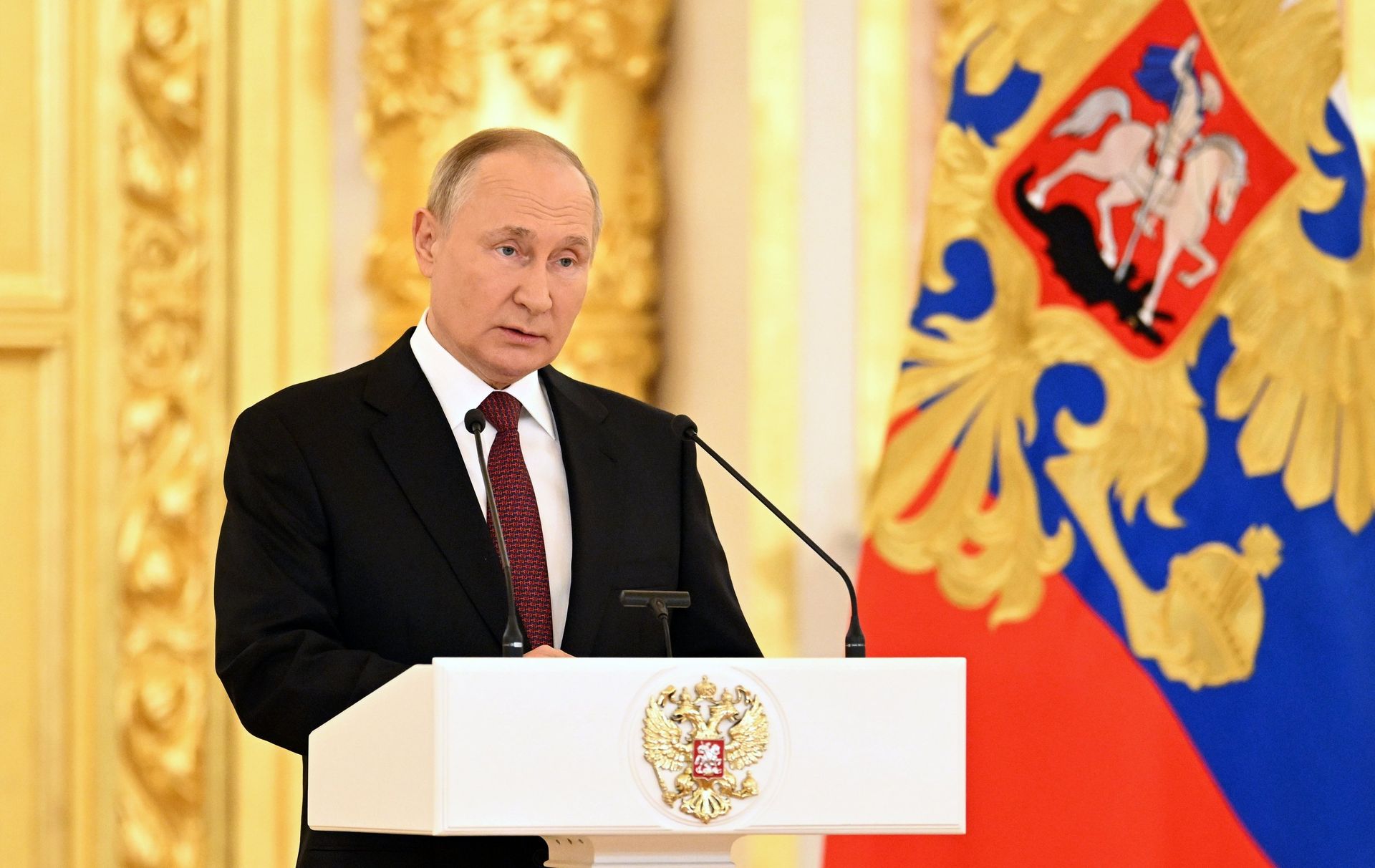 Президент РФ В. Путин принял верительные грамоты у вновь прибывших послов иностранных государств - ПРАЙМ, 1920, 27.09.2022