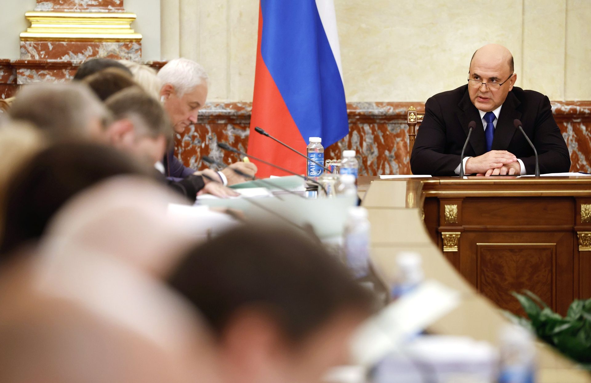 Заседание правительственной комиссии по бюджетным проектировкам - ПРАЙМ, 1920, 23.08.2023