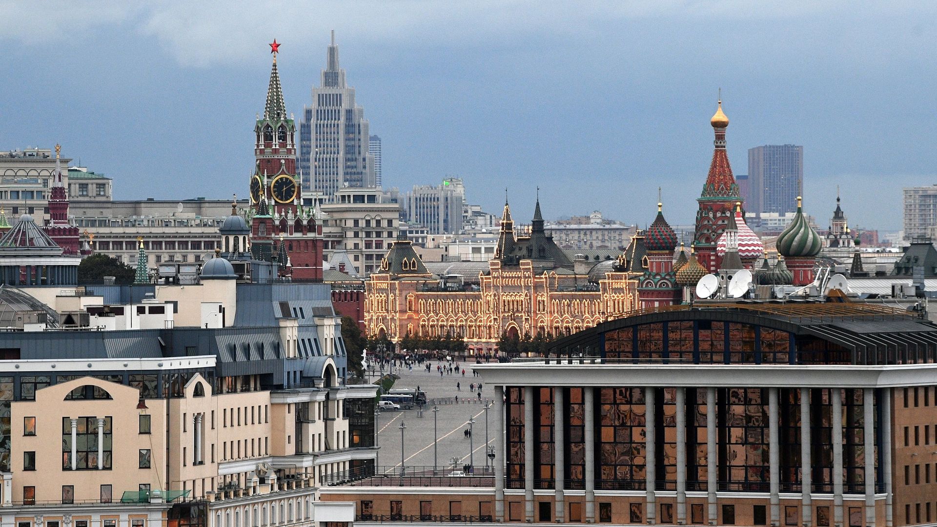 Вид на Красную Площадь в Москве - ПРАЙМ, 1920, 26.04.2023