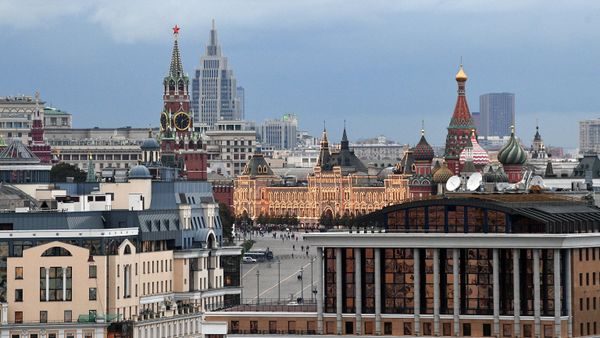 Вид на Красную Площадь в Москве