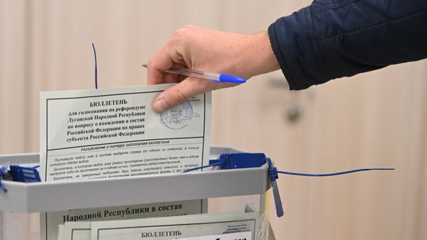 Голосование в России на референдумах о присоединении к РФ новых территорий