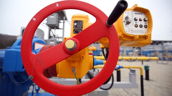 Компрессорная станция, входящая в систему газопроводов для Турецкого потока