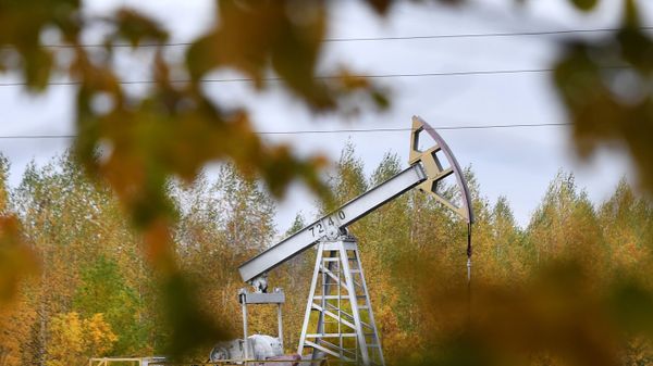 Нефтяные вышки в Татарстане