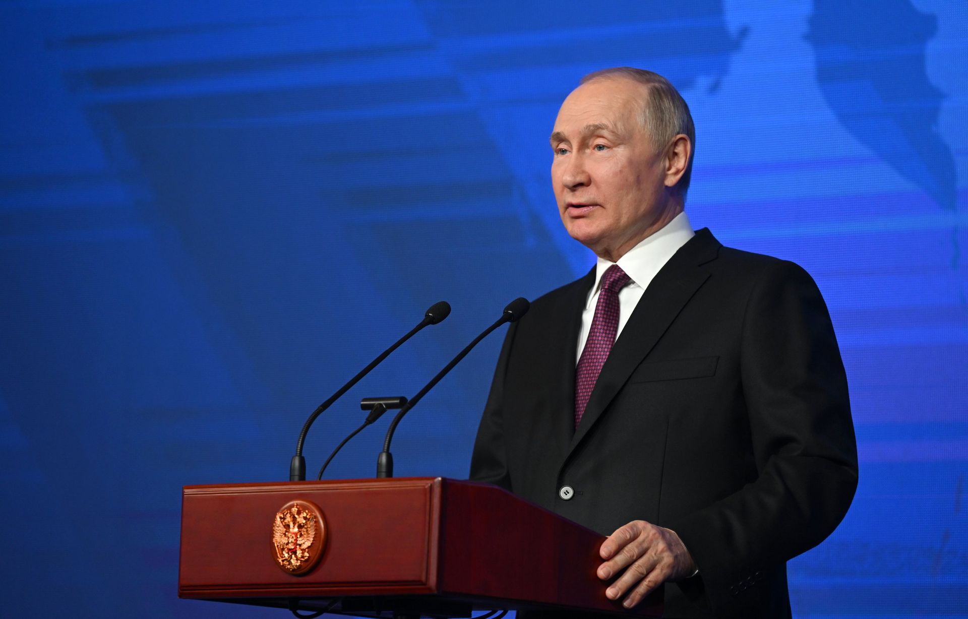 Президент РФ В.Путин принял участие в праздновании Дня народного единства - ПРАЙМ, 1920, 24.11.2022