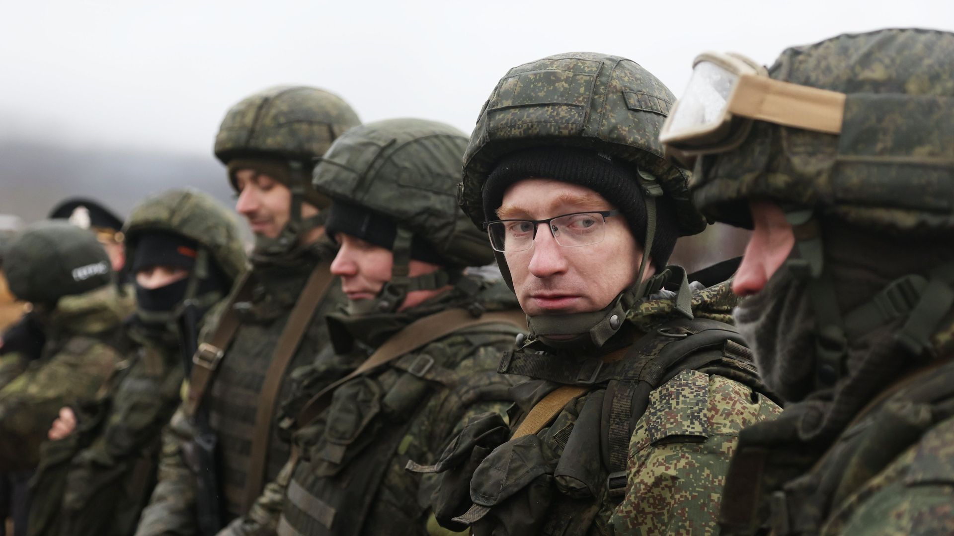 Военная подготовка мобилизованных из республики Коми в Мурманской области - ПРАЙМ, 1920, 16.11.2022