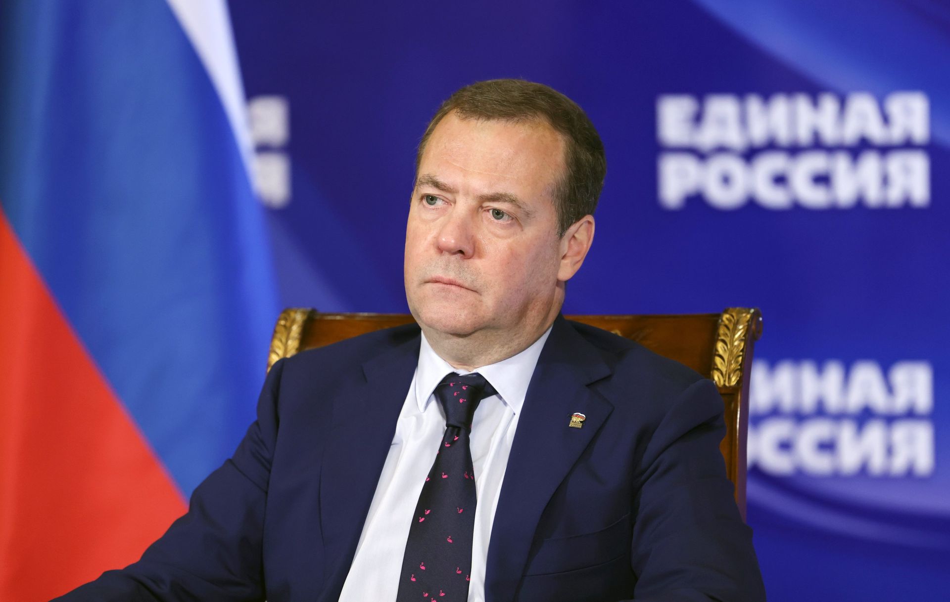 Председатель Единой России Д. Медведев провел встречу с кандидатами в секретари региональных отделений партии ЕР - ПРАЙМ, 1920, 05.12.2022