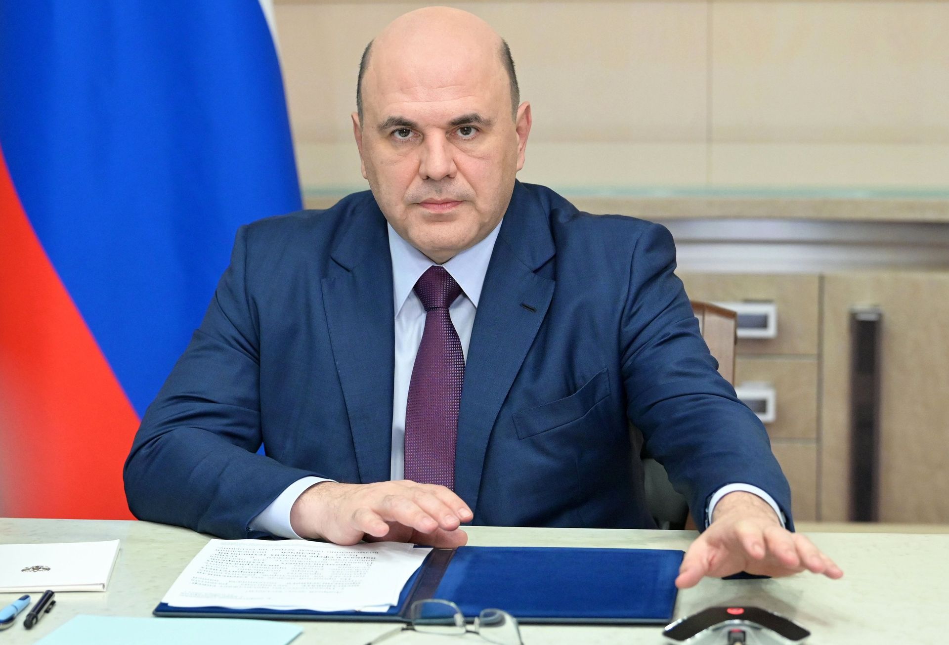 Премьер-министр РФ М. Мишустин провел совещание с вице-премьерами РФ - ПРАЙМ, 1920, 21.12.2022
